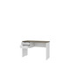 Стол письменный «Симпл» 2S - белый/монте/джелато Стол письменный «Симпл» 2S - белый/монте/джелато