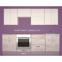 Набор мебели для кухни «Алеся» 2