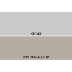 Кухонный шкаф-стол «Алеся» 2D1S/60 F1 - серый/глиняный серый