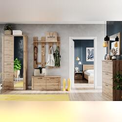 Тумба для обуви «Дорсет» 3D