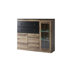 Тумба-витрина «Джаггер» 1V2D2S