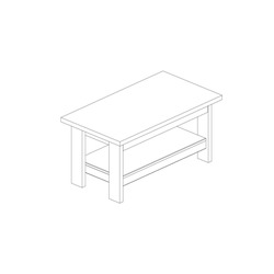 Стол журнальный «Джаггер» с ящиком