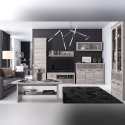 Шкаф «Джаз» 2V2D1S с витриной