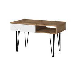 Стол журнальный «Кайлас»  Дуб наварра / Эко джелато