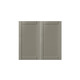 Шкаф настенный «Авеню» 2D/80-29 серый/светло-серый сатин
