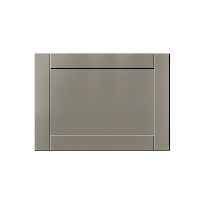 Шкаф настенный «Авеню» 1DG/50-29 серый/светло-серый сатин