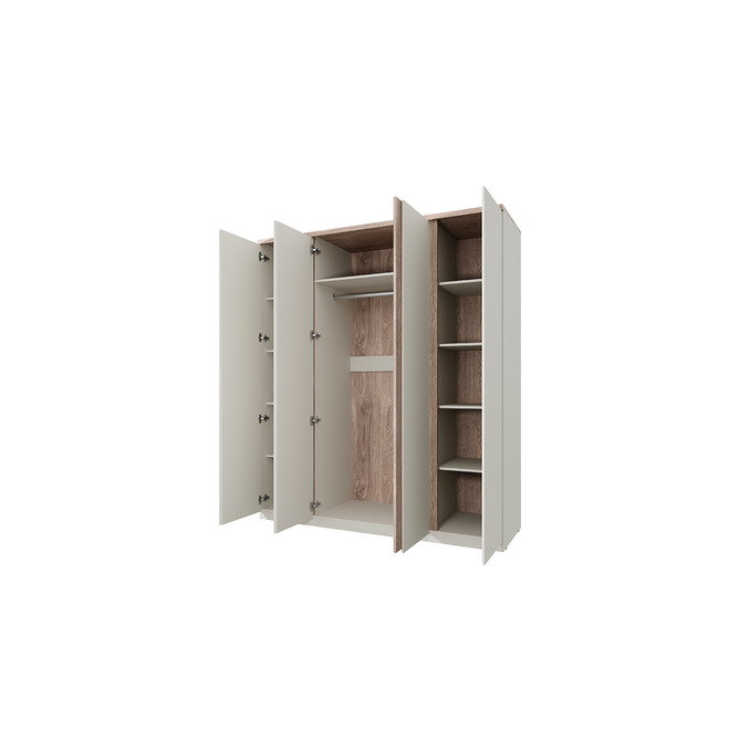 Шкаф «Лима» 4DG - 4 дверный - белый