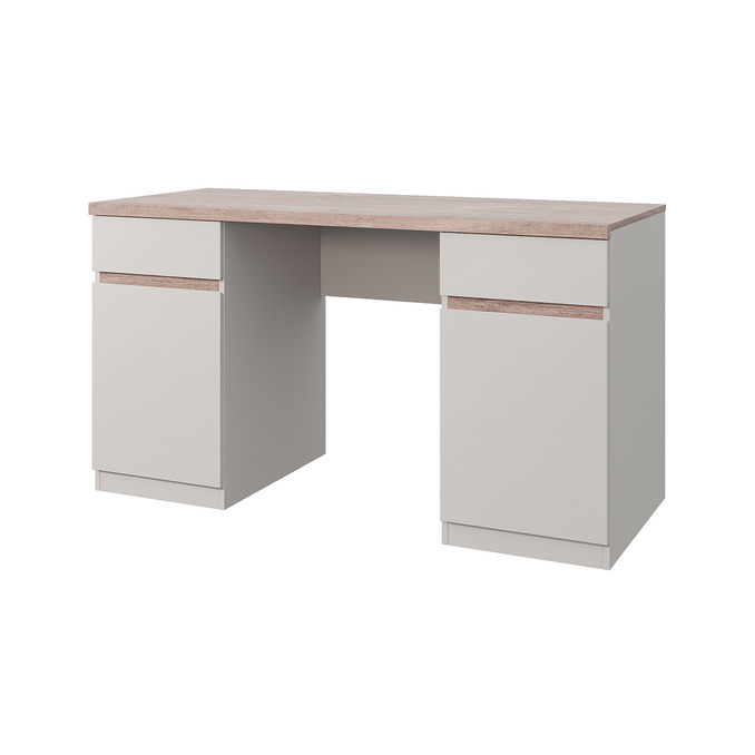 Стол письменный «Лима» 2D2S - белый