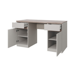 Стол письменный «Лима» 2D2S - белый