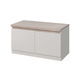 Тумба для обуви «Лима» 2D - белая