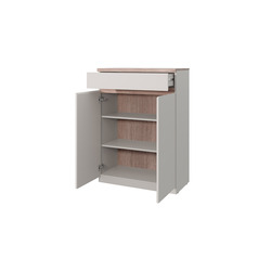 Тумба для обуви «Лима» 2D1S - белая