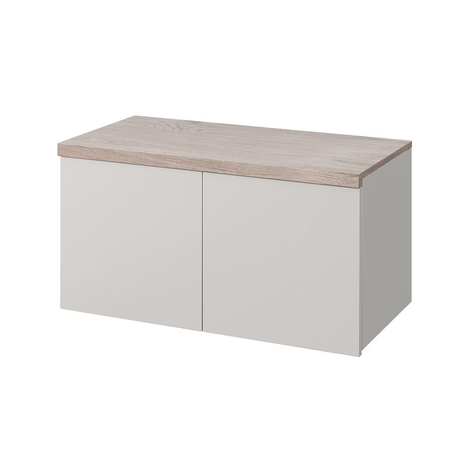 Шкаф «Лима» 2D навесной - белый