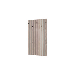 Вешалка «Лима» 80 см в прихожую - белая