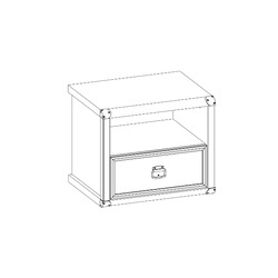 Тумба прикроватная «Магеллан» 1S