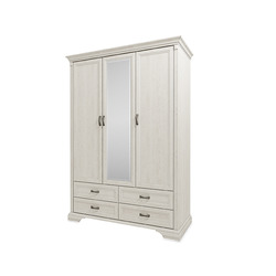 Шкаф «Монако» 3D4S Z трехстворчатый с зеркалом