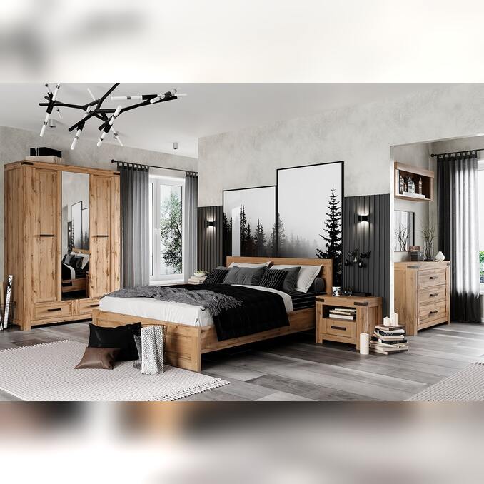 Кровать «Мортиз» 140 полуторная