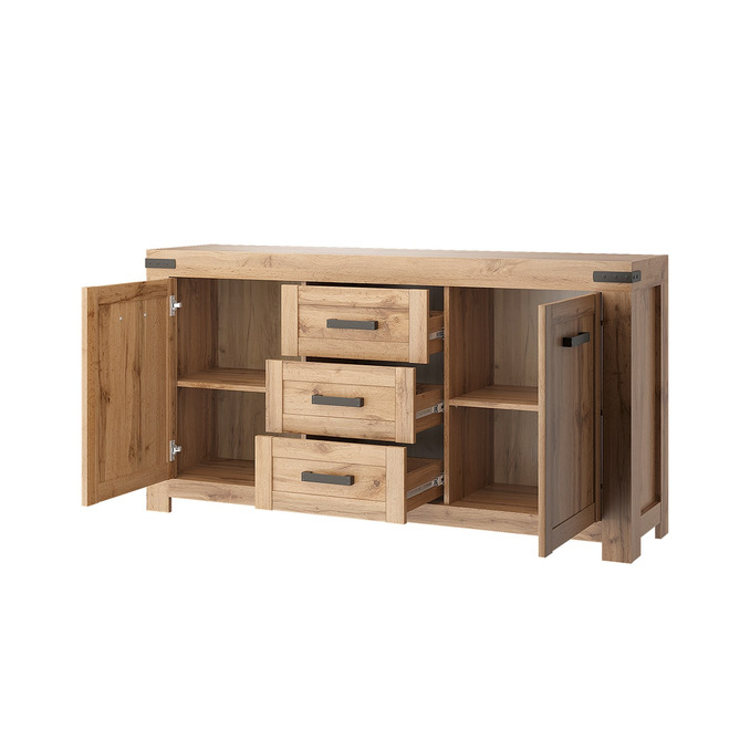 Тумба «Мортиз» 2D3S с ящиками