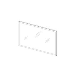 Зеркало настенное «Оливия» L 80 см