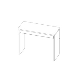 Стол «Оливия» 1S с ящиком 95 см