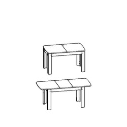Стол обеденный «Оливия» раздвижной
