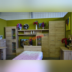 Современная стенка горка «Оскар» со шкафом