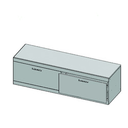 Тумба под телевизор «Оскар» RTV 2S 160 см с ящиками - светлая