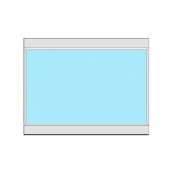 Зеркало настенное «Оскар» 80 см - светлое