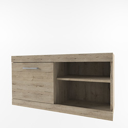 Тумба для обуви «Оскар» 1D2N - светлая