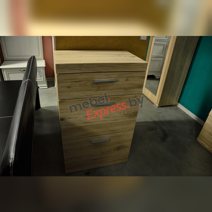 Тумба для обуви «Оскар» 2D1S в прихожую - светлая