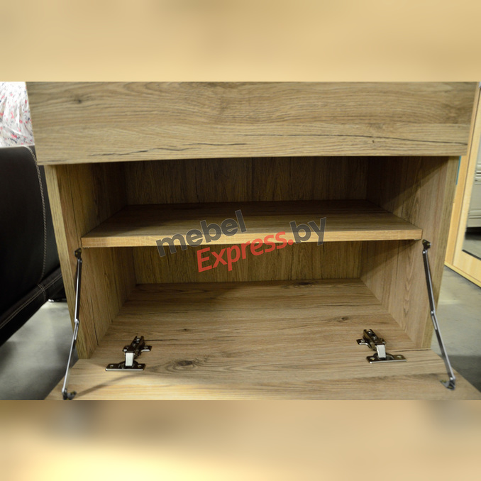 Тумба для обуви «Оскар» 2D1S в прихожую - светлая