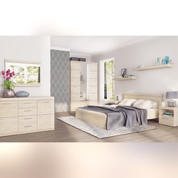 Современная спальня «Оскар» - светлая