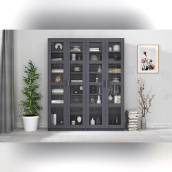 Стенка-горка «Скаген» графит в гостиную 4