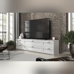 Тумба «Скаген» RTV 6S - белая