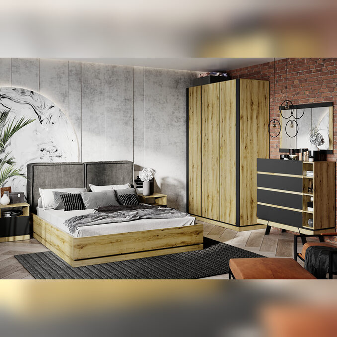 Шкаф «Стрит» трехстворчатый 3DG