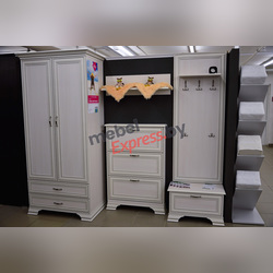 Набор мебели прихожая «Тиффани» 2 - светлая