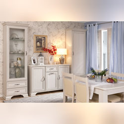 Модульная гостиная-столовая «Тиффани» 3