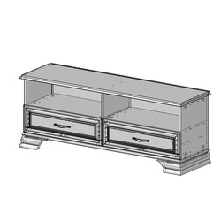 Тумба «Тиффани» RTV 2S2N под телевизор