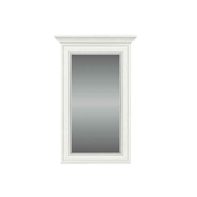Зеркало «Тиффани» настенное 50 см белое