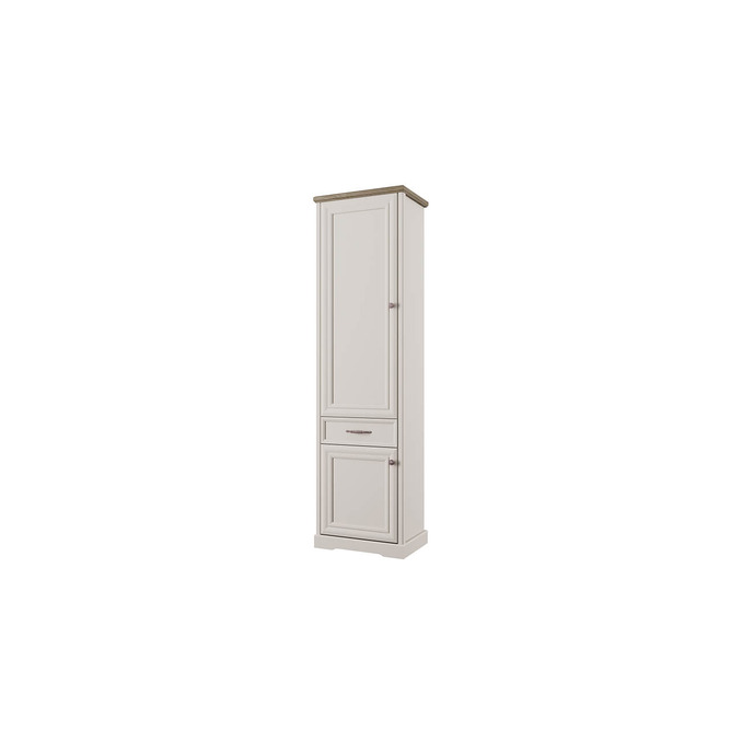 Шкаф-пенал «Тоскана new» 2D1S одностворчатый