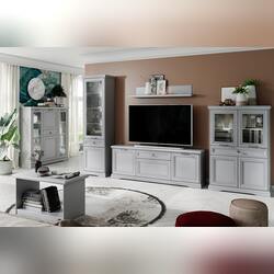 Модульная гостиная гостиная «Валенсия» - серая