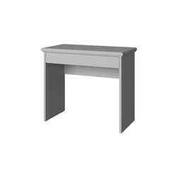 Стол туалетный «Валенсия» 1S серый