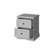 Тумба «Валенсия» 2S прикроватная серая