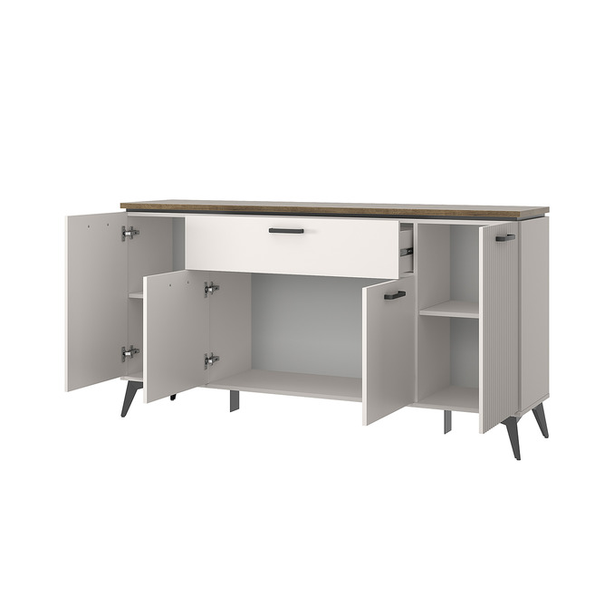 Тумба-комод «Винати» с ящиком 4D1S - белая